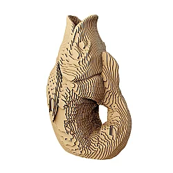 Cartonic 3D Puzzle - Fısh Vase - 1