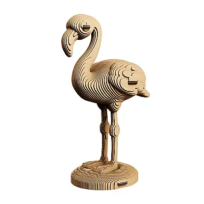Cartonic 3D Puzzle - Flamıngo - 2