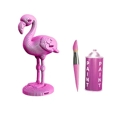 Cartonic 3D Puzzle - Flamıngo - 3