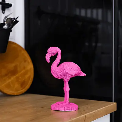 Cartonic 3D Puzzle - Flamıngo - 4