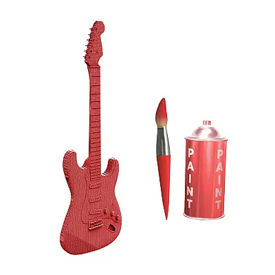 Cartonic 3D Puzzle - Guıtar - 2