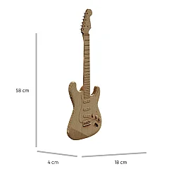 Cartonic 3D Puzzle - Guıtar - 5