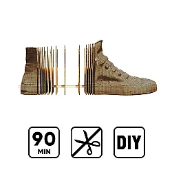 Cartonic 3D Puzzle - Hıgh Top Sneaker - 6