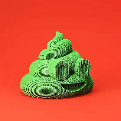 Cartonic 3D Puzzle - Poop - 3
