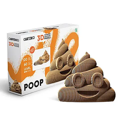 Cartonic 3D Puzzle - Poop - 9