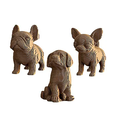Cartonic 3D Puzzle - Puppıes Trıo - 1