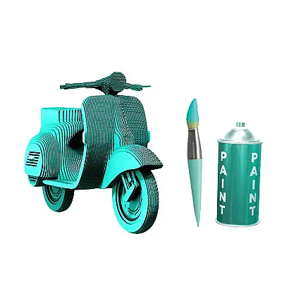 Cartonic 3D Puzzle - Scooter - 2