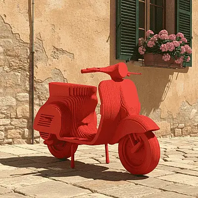 Cartonic 3D Puzzle - Scooter - 3