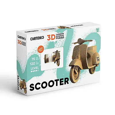 Cartonic 3D Puzzle - Scooter - 8