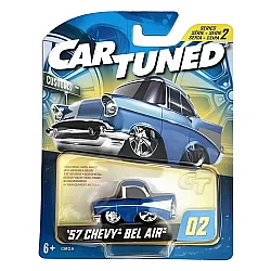 CarTuned S2 1957 Chevy Bel Air - Mavi Custom Araba 529699 - 3