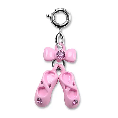 Charm It Ballet Slipper Duo Charm CICC724-A - 1