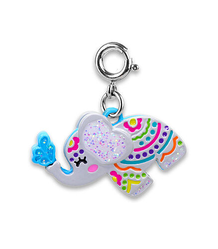 Charm It Glitter Elephant Charm CICC1382 - 1