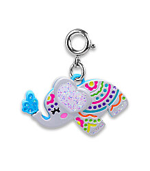 Charm It Glitter Elephant Charm CICC1382 - 1