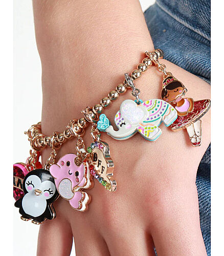 Charm It Glitter Elephant Charm CICC1382 - 2
