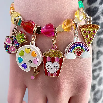 Charm It Glitter Rainbow Charm Ct03-13 - 3