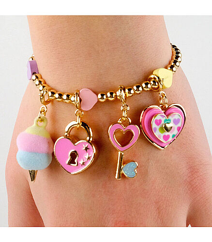 Charm It Gold Cotton Candy Charm CICC1510 - 2