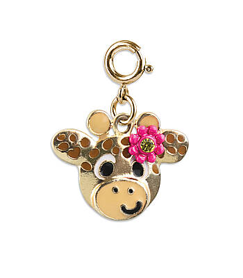 Charm It Gold Flower Giraffe Ct03-19 - 1