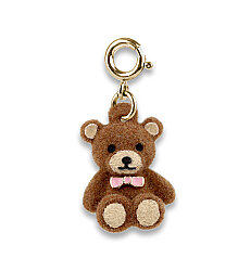 Charm It Gold Fuzzy Bear Charm Ct03-23 - Charm It