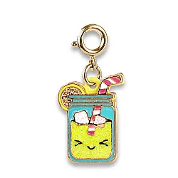 Charm It Gold Glitter Lemonade Charm CICC1443 - Charm It