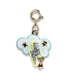 Charm It Gold Glitter Lightning Charm CICC1495 - 1