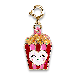 Charm It Gold Glitter Popcorn Charm CICC1442 - Charm It