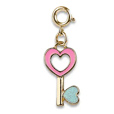 Charm It Gold Heart Key Ct02-45 - 1