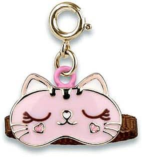 Charm It Gold Kitty Sleep Mask Charm CICC1508 - 1