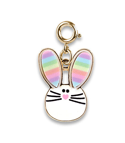 Charm It Gold Rainbow Bunny Charm CICC1448 - 1