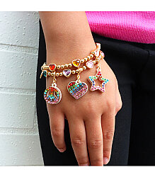 Charm It Gold Rainbow Sparkle Star Ct02-41 - 2