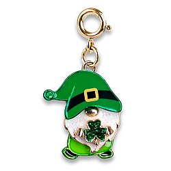 Charm It Gold Swivel Good Luck Gnome Ct03-32 - Charm It