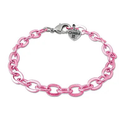Charm It Pink Chain Bracelet Ct05-02 - 1