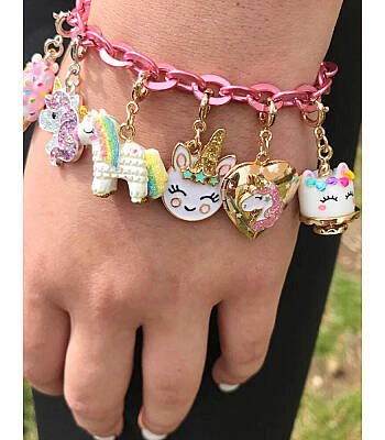 Charm It Pink Chain Bracelet Ct05-02 - 2