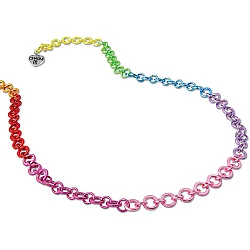 Charm It Rainbow Chain Necklace Ct07-01 - Charm It