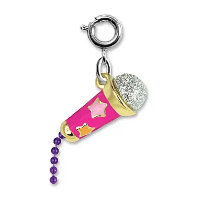 Charm It Star Microphone Charm Ct02-10 - 1