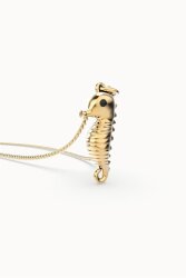 Chocli 18 Ayar Altın Kaplama Denizatı Kolye Ch0302 - 2