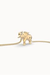 Chocli 18 Ayar Altın Kaplama Fil Kolye Ch0206 - 3