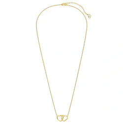 Chocli 18 Ayar Altın Kaplama Hearts Gold Kolye CH0602 - 2