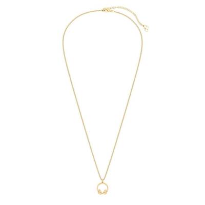 Chocli 18 Ayar Altın Kaplama Kulaklık Kolye Ch0405 - 2