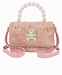 Chocogirl Perla Mini Peluş Kız Çocuk Çantası CNT-2004 - Chocogirl