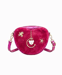 Chocogirl Shiny Heart Peluş Kız Çocuk Çantası CNT-2007 - Chocogirl