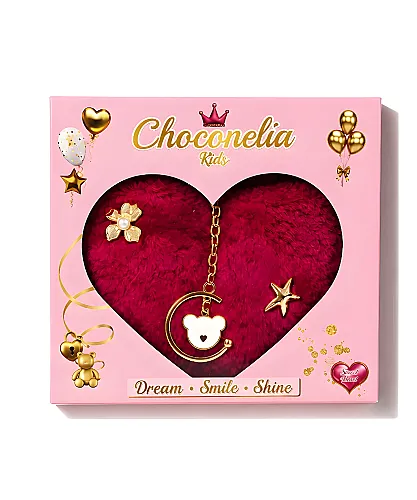 Chocogirl Shiny Heart Peluş Kız Çocuk Çantası CNT-2007 - 3
