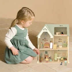 Classic World Ahşap Bebek Evi Cozy Cottage 50638 - 4