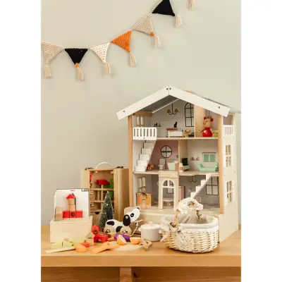 Classic World Ahşap Happy Bebek Evi 50552 - 2