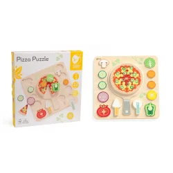 Classic World Ahşap Pizza Yapbozu 40066 - 5