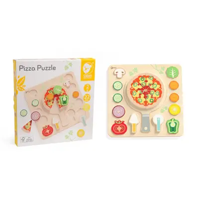Classic World Ahşap Pizza Yapbozu 40066 - 5