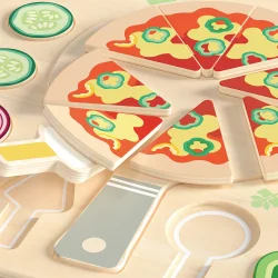 Classic World Ahşap Pizza Yapbozu 40066 - 3