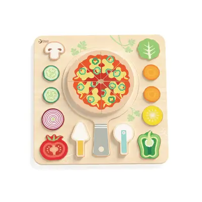 Classic World Ahşap Pizza Yapbozu 40066 - 1