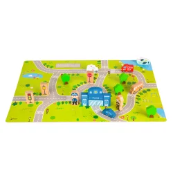 Classic World Ahşap Şehir Blok Seti 5005 - 2