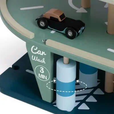 Classic World Ahşap Vintage Garaj 50614 - 4