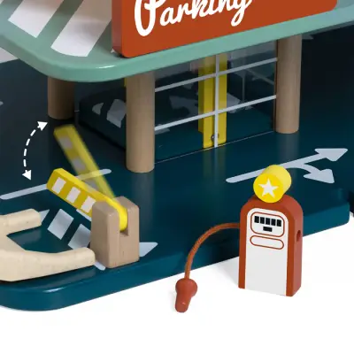 Classic World Ahşap Vintage Garaj 50614 - 5